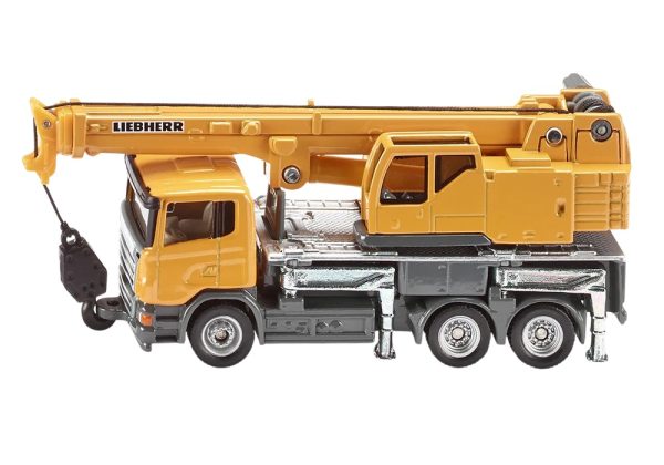 CAMION SCANIA S-5 CON GRUA TELESCOPICA LIEBHERR 1:87