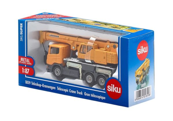 CAMION SCANIA S-5 CON GRUA TELESCOPICA LIEBHERR 1:87 - Imagen 3