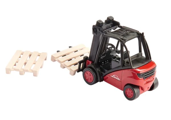 GRUA HORQUILLA LINDE CON PALLET 1:50 - Imagen 3