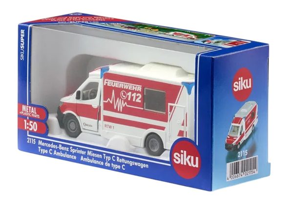 AMBULANCIA MERCEDES-BENZ SPRINTER MIESEN 1:50 - Imagen 3