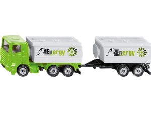 CAMION TRANSPORTE COMBUSTIBLE CON REMOLQUE Y ESTANQUE 152x28x35MM