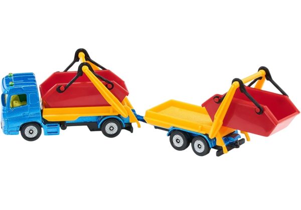 CAMION PORTA CONTENEDOR CON REMOLQUE 152x35x47MM - Imagen 6
