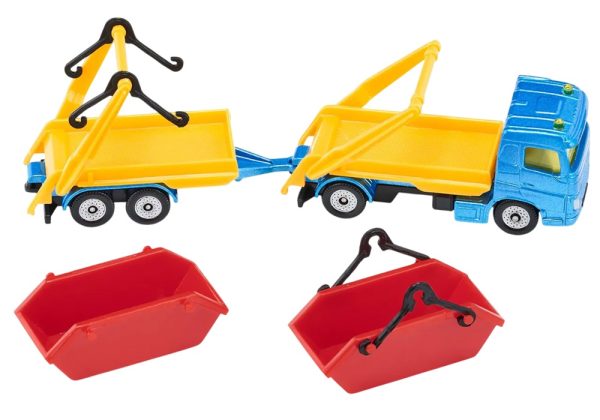 CAMION PORTA CONTENEDOR CON REMOLQUE 152x35x47MM - Imagen 4