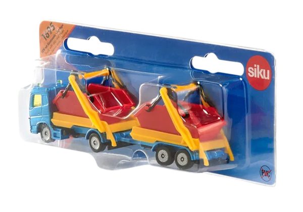 CAMION PORTA CONTENEDOR CON REMOLQUE 152x35x47MM - Imagen 2
