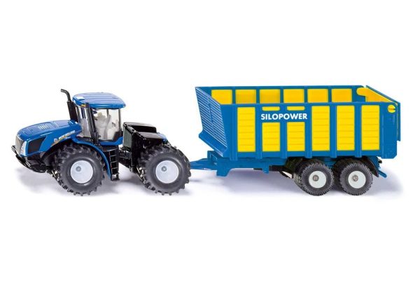 TRACTOR NEW HOLLAND T9.560 CON REMOLQUE 1:50