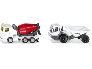 SET CAMIONES CONSTRUCCION 197x78x35MM