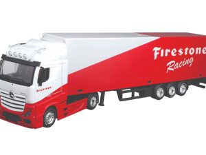 CAMION MERCEDES-BENZ ACTROS GIGASPACE 4x2 CON SEMIRREMOLQUE FIRESTONE 1:43
