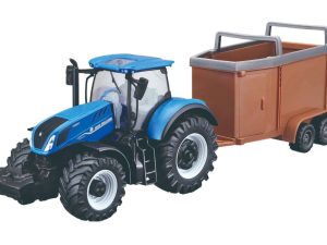 TRACTOR NEW HOLLAND T7.315 CON CARRO 1:50