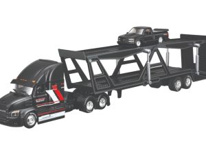 CAMION MACK ANTHEM 6x4 TRANSPORTE AUTOMOVILES CON CHEVY 454 SS 1:64