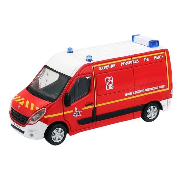 FURGON RENAULT MASTER BOMBEROS 1:50