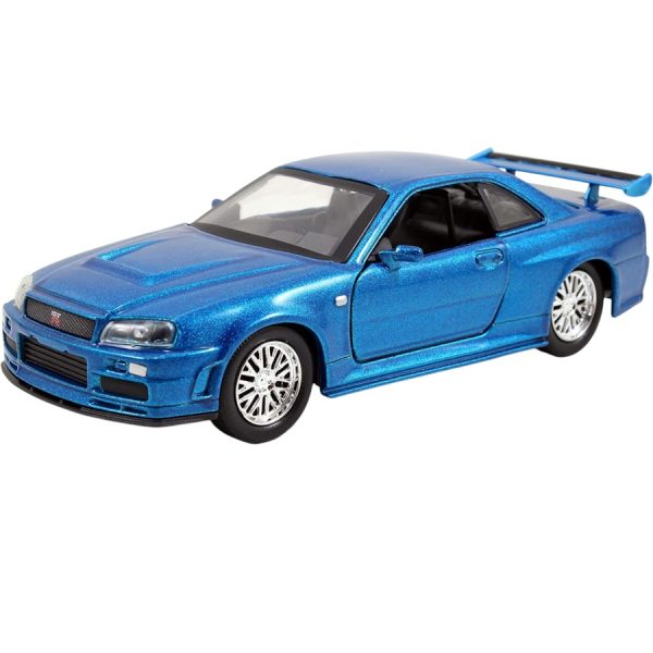 AUTO NISSAN SKYLINE GT-R (R34) BRIAN RAPIDO & FURIOSO 1:32