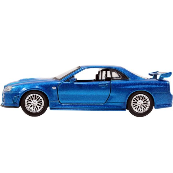 AUTO NISSAN SKYLINE GT-R (R34) BRIAN RAPIDO & FURIOSO 1:32 - Imagen 6