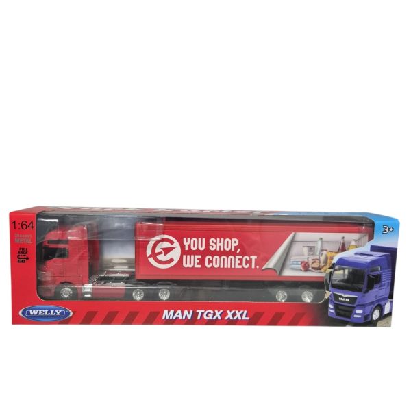 CAMION MAN CON SEMIRREMOLQUE YOU SHOP 1:64 - Imagen 6