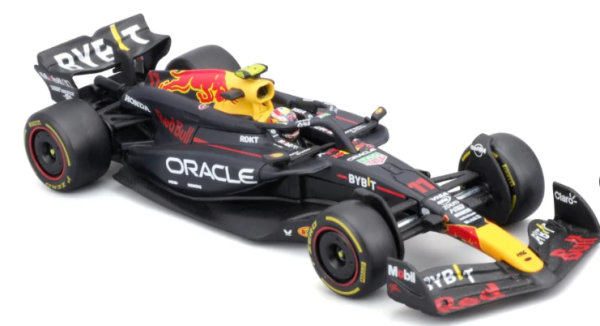 AUTO ORACLE RED BULL RB20 2024 SERGIO CHECO PEREZ CON PILOTO 1:43 - Imagen 2