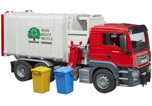 CAMION MAN TGS 6x4 BASURERO CARGA LATERAL 1:16