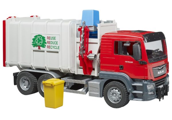 CAMION MAN TGS 6x4 BASURERO CARGA LATERAL 1:16 - Imagen 5