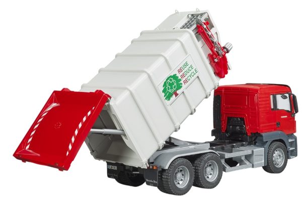CAMION MAN TGS 6x4 BASURERO CARGA LATERAL 1:16 - Imagen 2