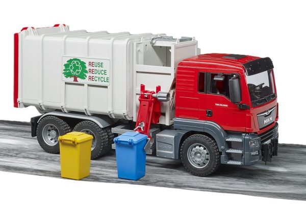 CAMION MAN TGS 6x4 BASURERO CARGA LATERAL 1:16 - Imagen 4