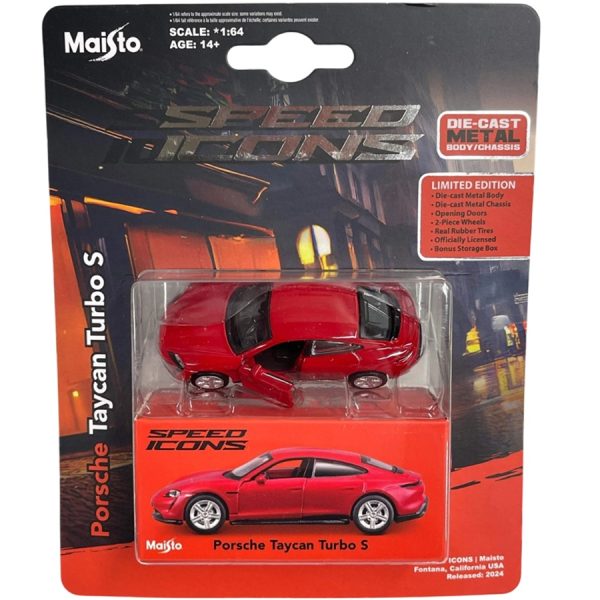 AUTO PORSCHE TAYCAN TURBO S 1:64