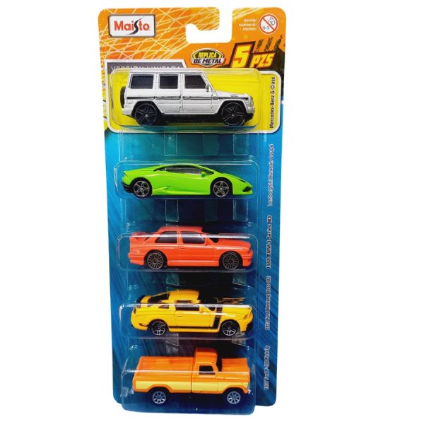 SET 5 AUTOS COLECCION MAISTO 3"