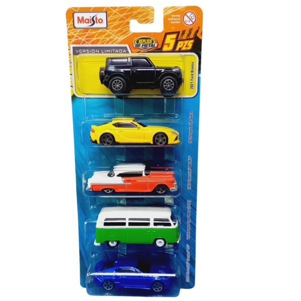 SET 5 AUTOS COLECCION MAISTO 3"
