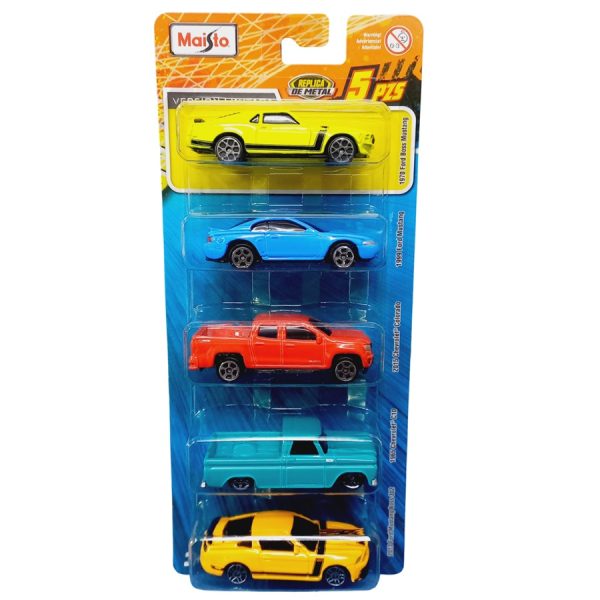 SET 5 AUTOS COLECCION MAISTO 3"