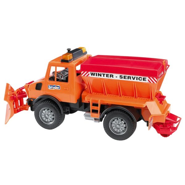 CAMIÓN MERCEDES-BENZ UNIMOG PARA NIEVE 1:16