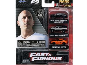 SET AUTOS RAPIDO & FURIOSO 1.65"