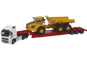 CAMION VOLVO FH12 6x4 CAMA BAJA CON VOLVO A40D 1:87
