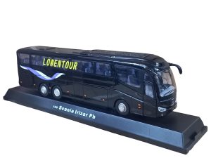 BUS IRIZAR PB 3,90 - SCANIA 6x2 NEGRO 1:50