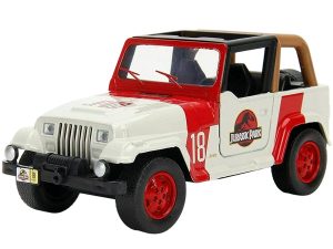JEEP WRANGLER 18 1992 JURASSIC PARK 1:32