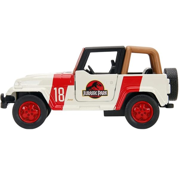JEEP WRANGLER 18 1992 JURASSIC PARK 1:32 - Imagen 9