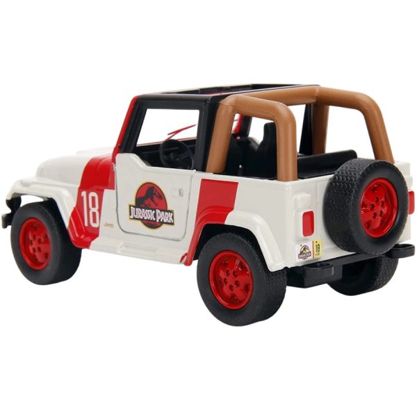 JEEP WRANGLER 18 1992 JURASSIC PARK 1:32 - Imagen 8