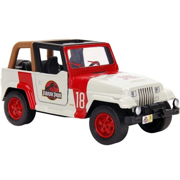 JEEP WRANGLER 18 1992 JURASSIC PARK 1:32 - Imagen 4