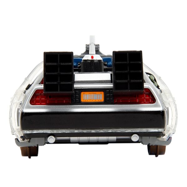 AUTO VOLVER AL FUTURO III CON LUCES 1:24 - Imagen 5