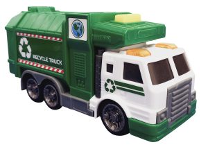 CAMION RECICLAJE CON LUCES Y SONIDO 19X9X12CM
