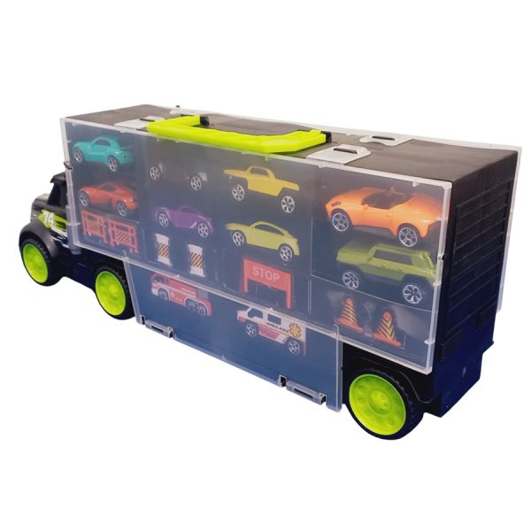 CAMION CARRY &STORE CON AUTOS 44X10X16CM - Imagen 6