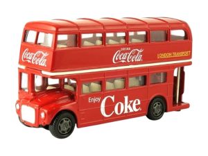 BUS 2 PISOS LONDINENSE COCA-COLA 1:64