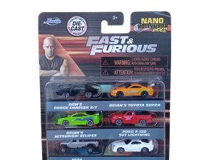 SET AUTOS RAPIDO & FURIOSO 4CM