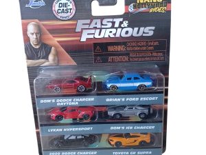 SET AUTOS RAPIDO & FURIOSO 4CM