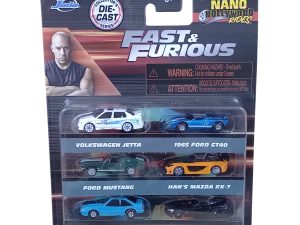 SET AUTOS RAPIDO & FURIOSO 4CM