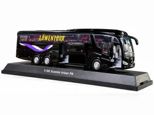 BUS IRIZAR PB 3,90 - SCANIA 6x2 NEGRO 1:50