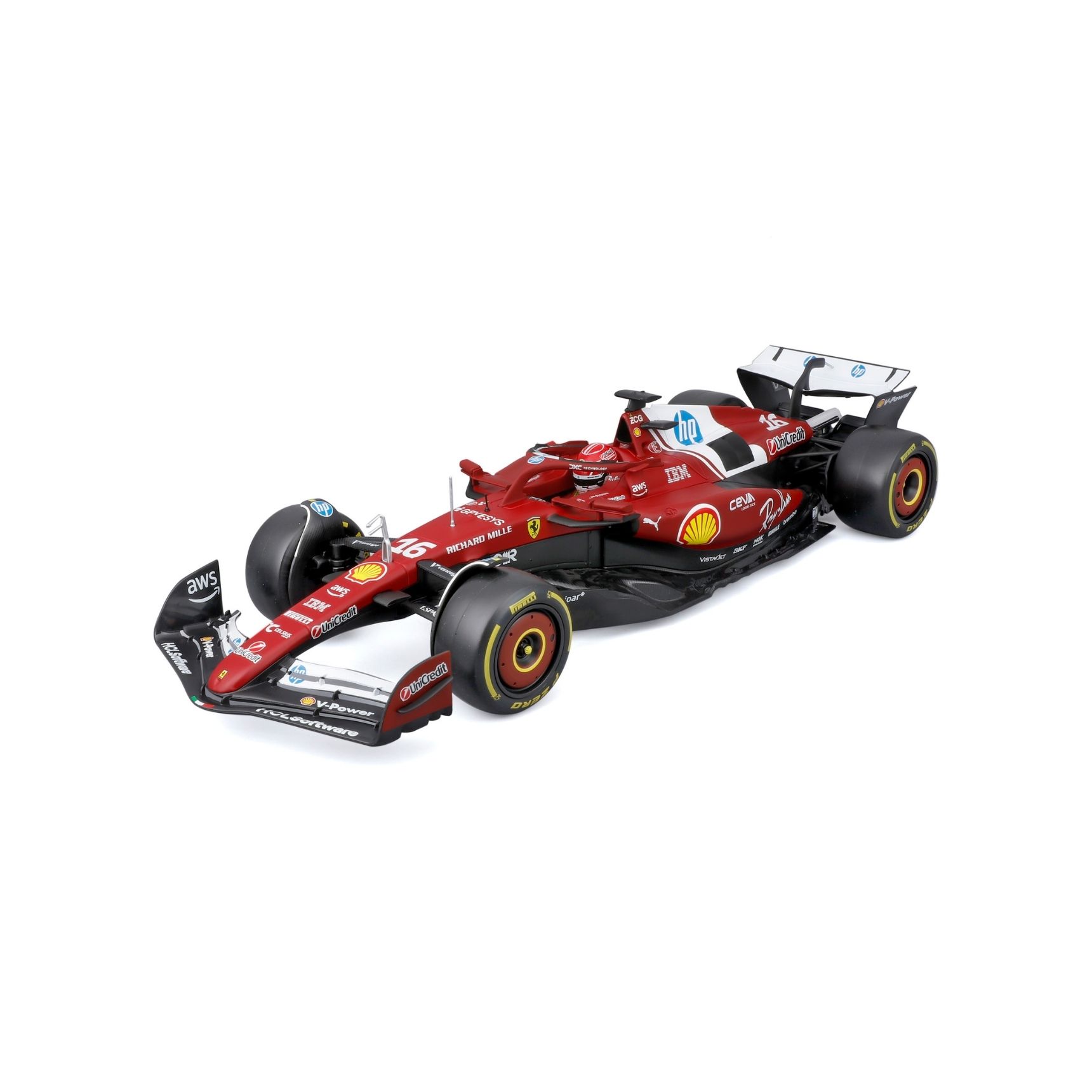 AUTO SFR FERRARI SF25 LECLERC #16 1:18