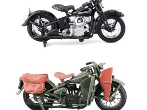 PAR MOTOS HD DECADA DEL 40 1:18