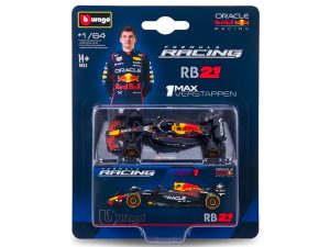 AUTO RED BULL RB21 VERSTAPPEN #1 1:64