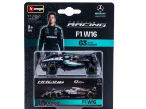 AUTO MERCEDES W16 RUSSEL #63 1:64